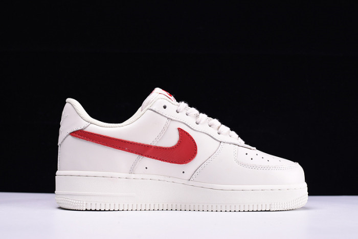 Nike Air Force 1 07 White Sport Red New Shoes 315122-126