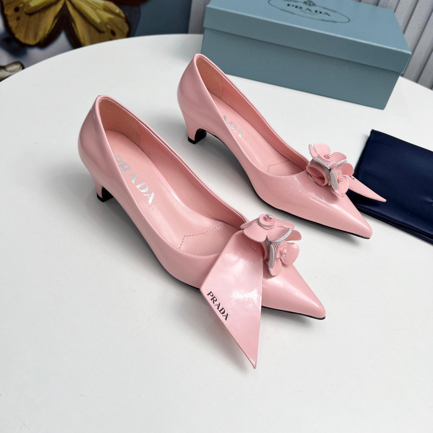 Prada  Leather Simple And Fashionable  Sandals Slide (Replica)