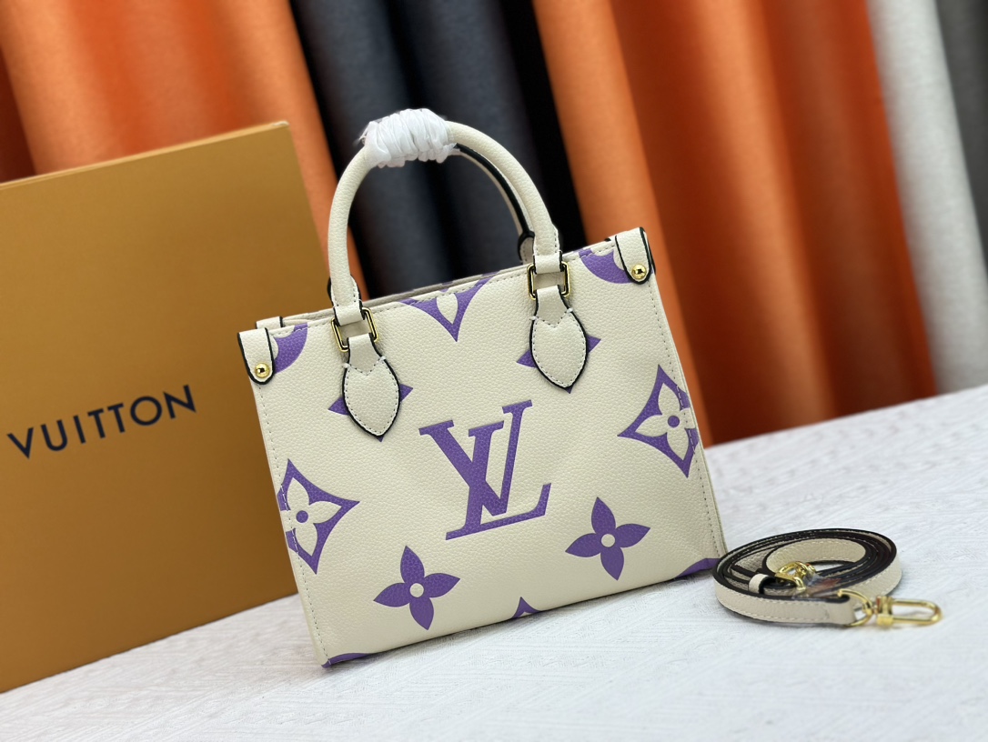 Louis Vuitton On The Go Tote M46833 Shoulder Bag Handbag