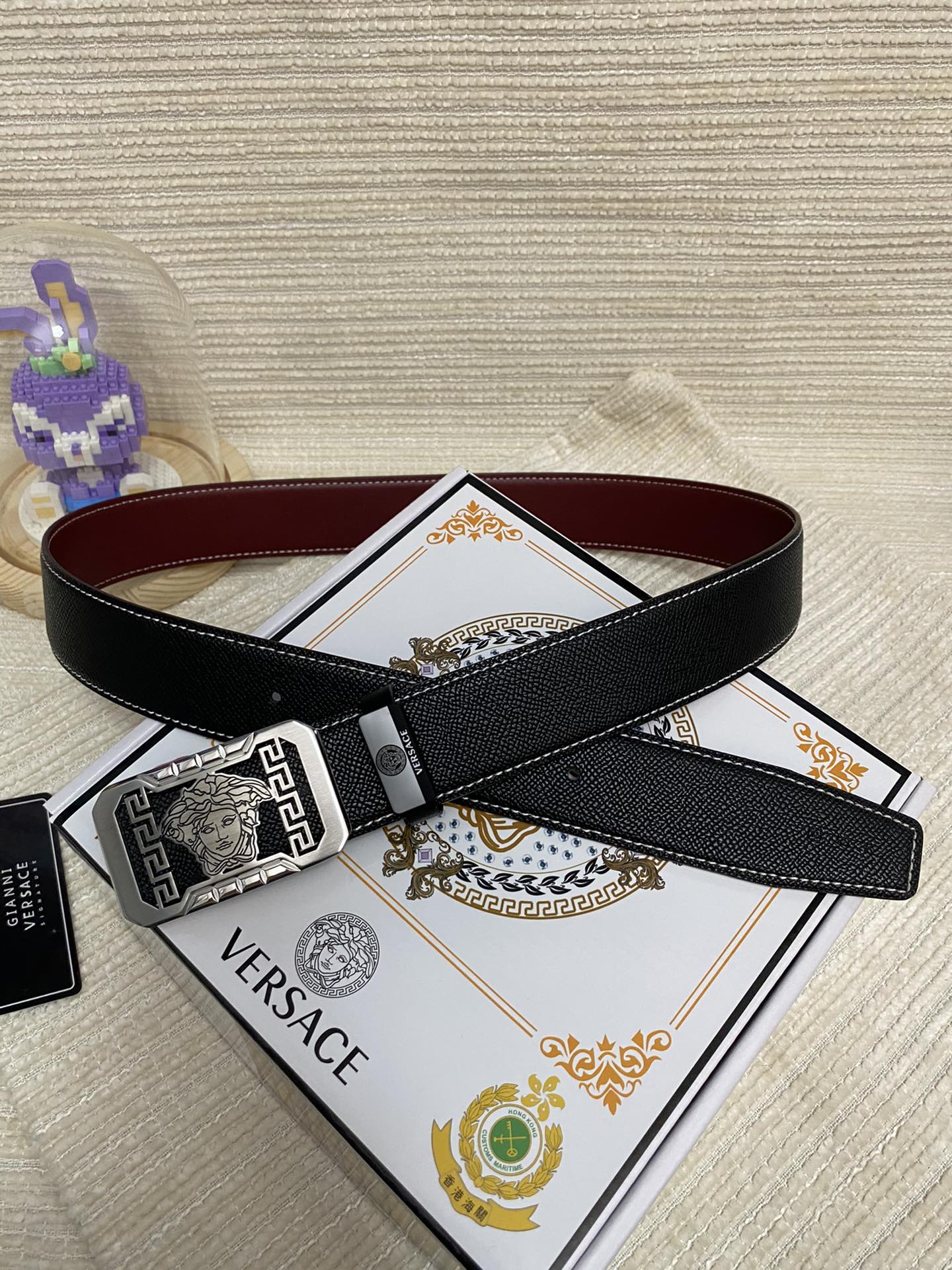 Versace Leather Belts 1:1 Mirror Version