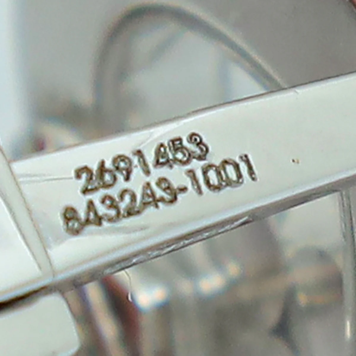 Chopard 18K White Gold Diamonds Happy Earrings