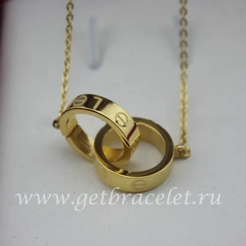 Copy Cartier Love Necklace Yellow Gold B7212400