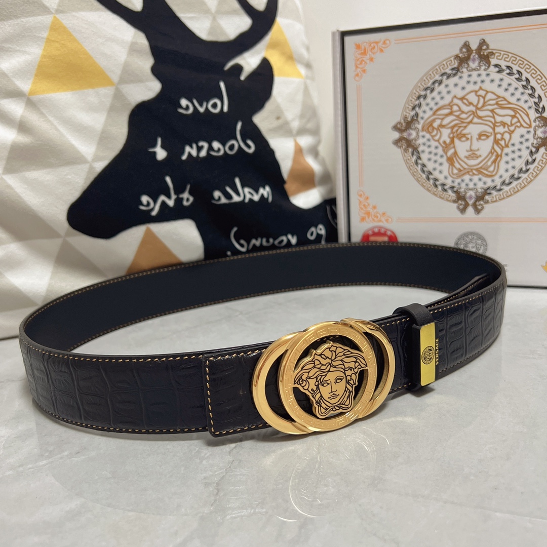 Versace Leather Belts 1:1 Mirror Version