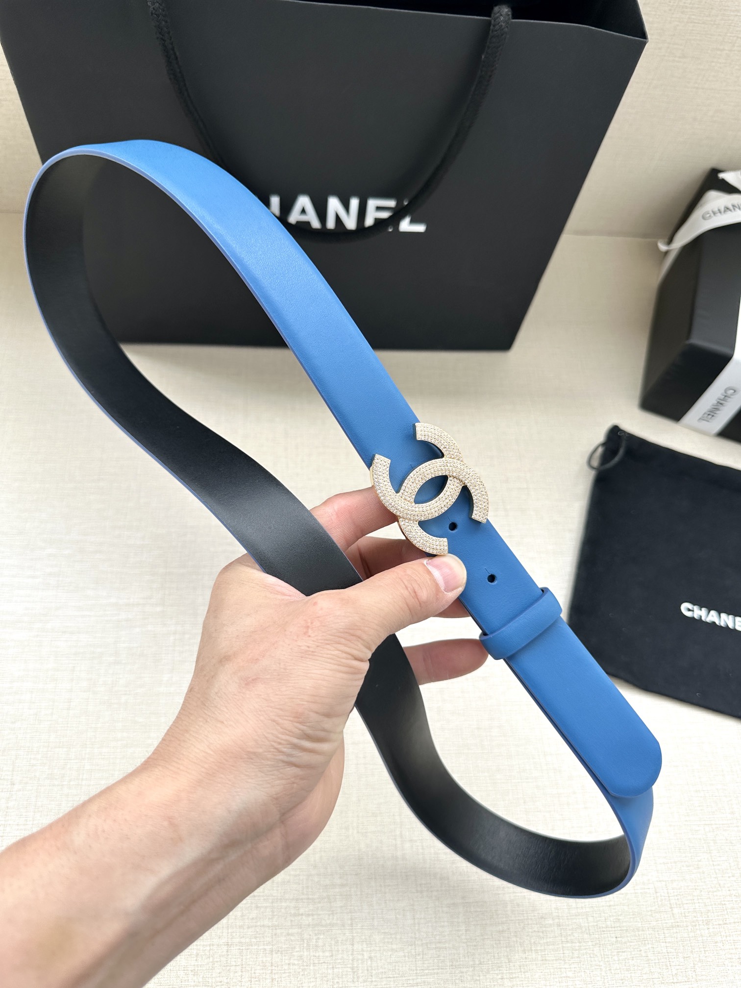 Chanel Leather Belts 1:1 Mirror Version