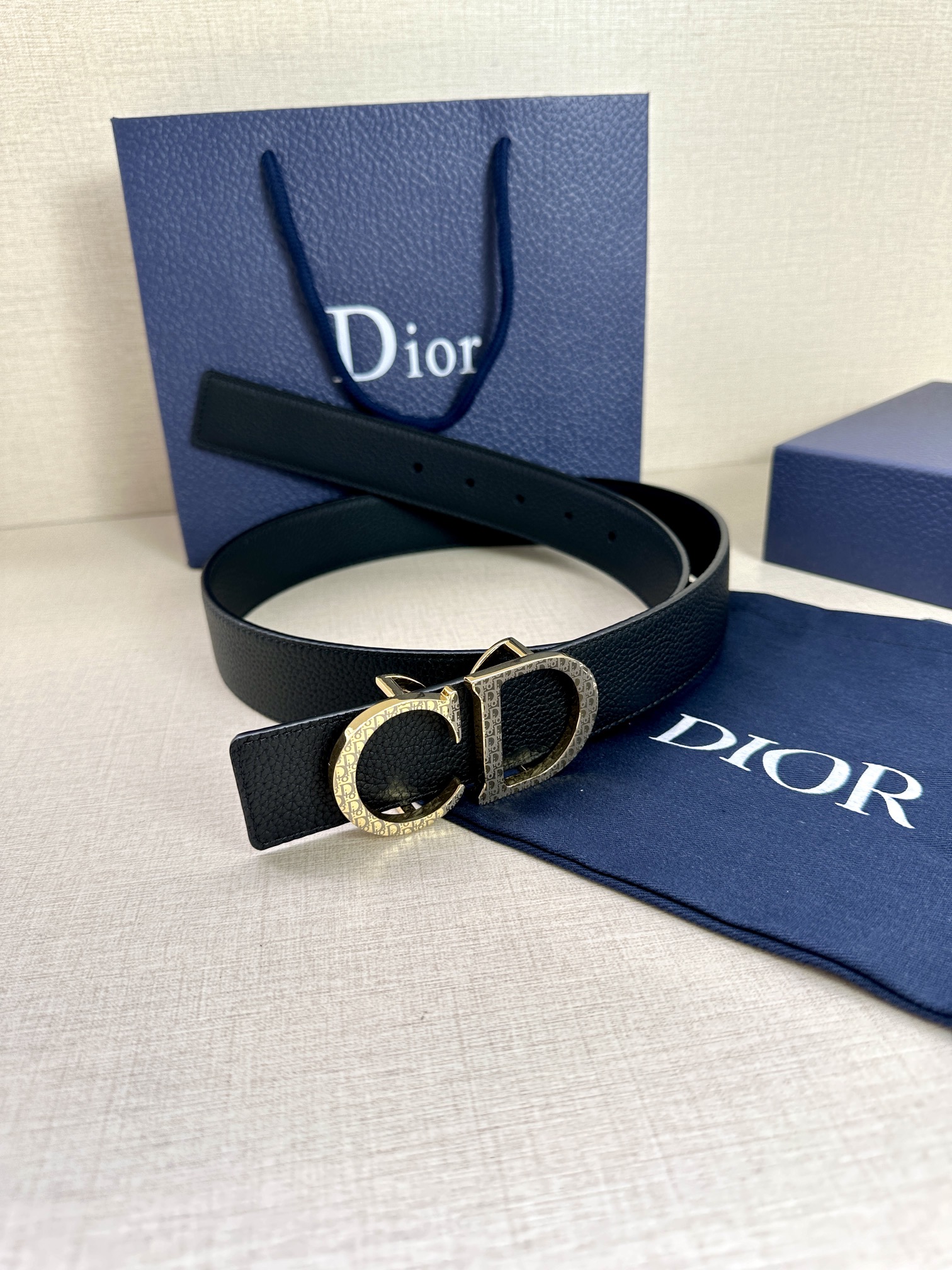 Dior Leather Belts 1:1 Mirror Version