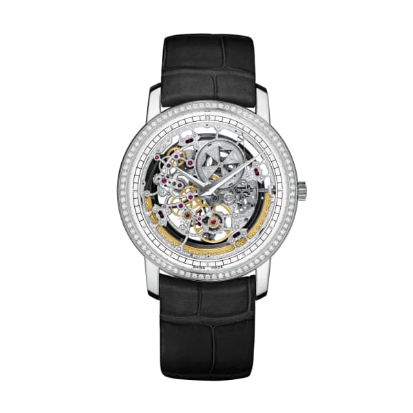 Vacheron Constantin Traditionnelle Watch Self-Winding Ultra-Thin Skeleton Watch Ref 43578/000G-9393