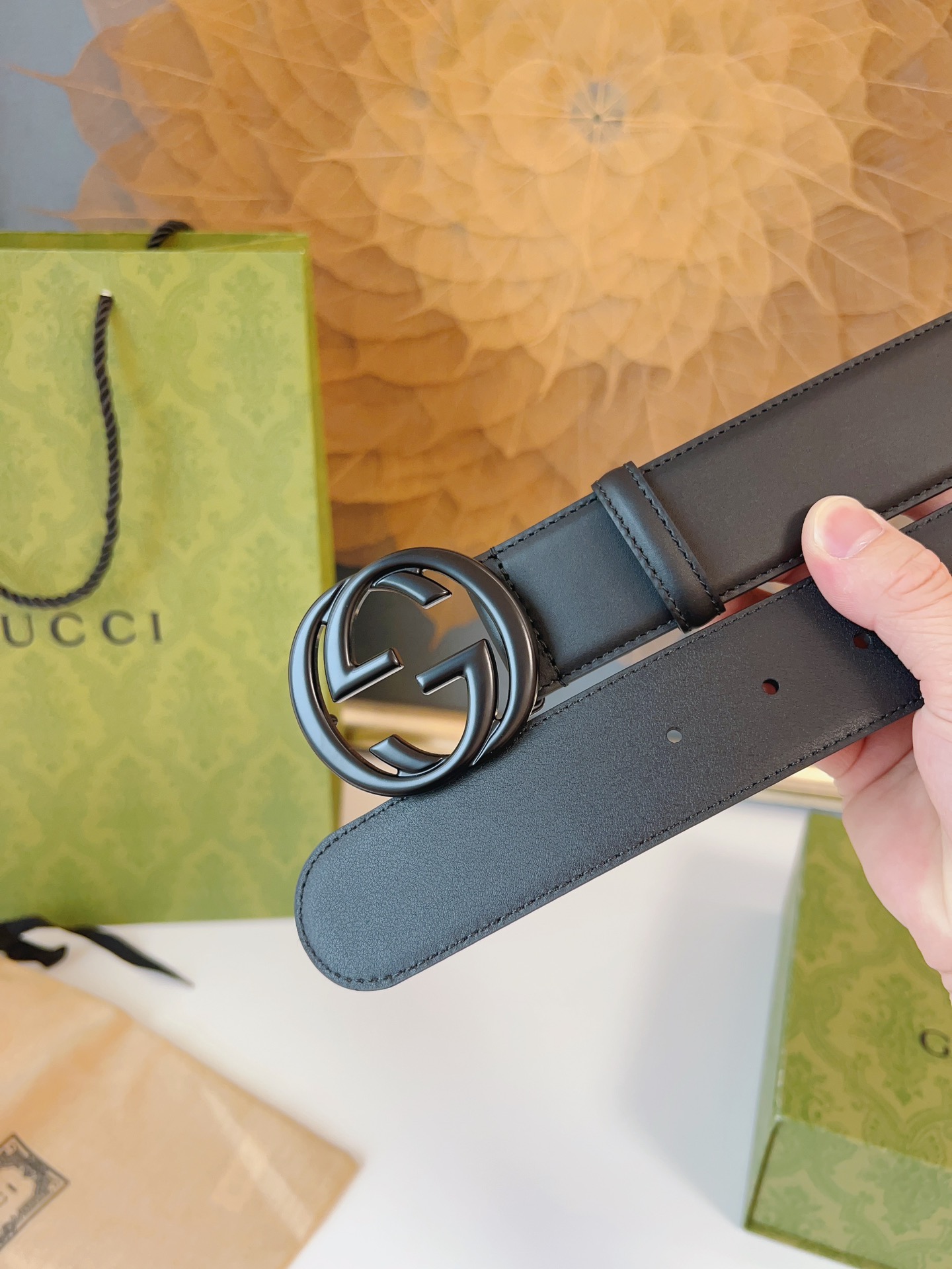 Gucci Leather Belts 1:1 Mirror Version