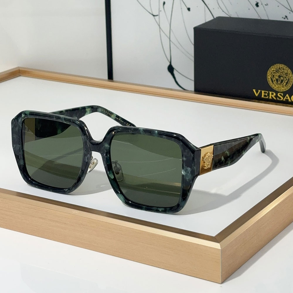 Versace  Simple Square Sunglasses Go With Everything Sunglasses Top Quality（Replica）