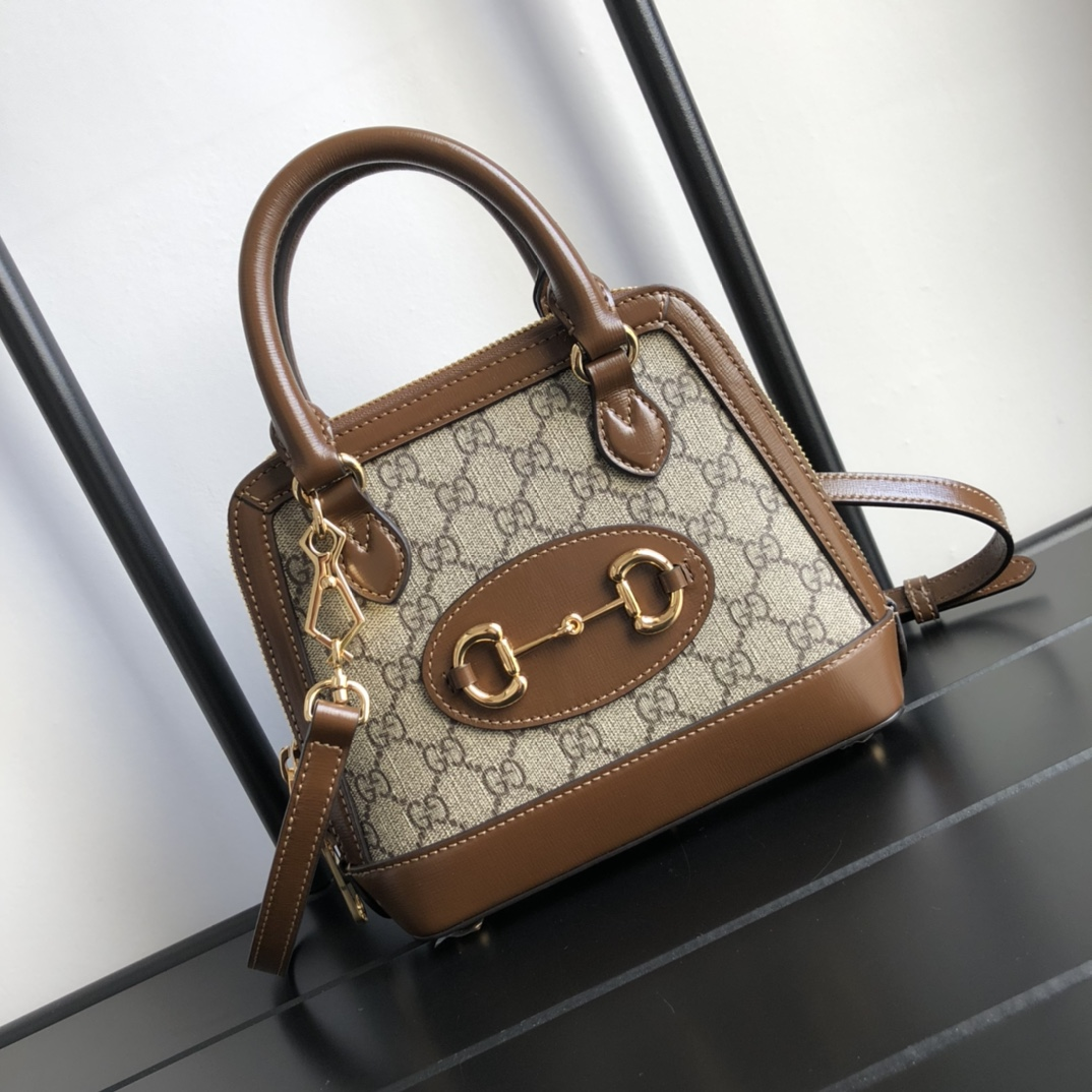 Gucci Hrsebit 1955 Shell Handbag Shoulder Bag (Replica)