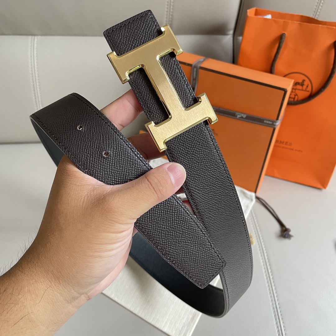 Hermes Leather Belts 1:1 Mirror Version