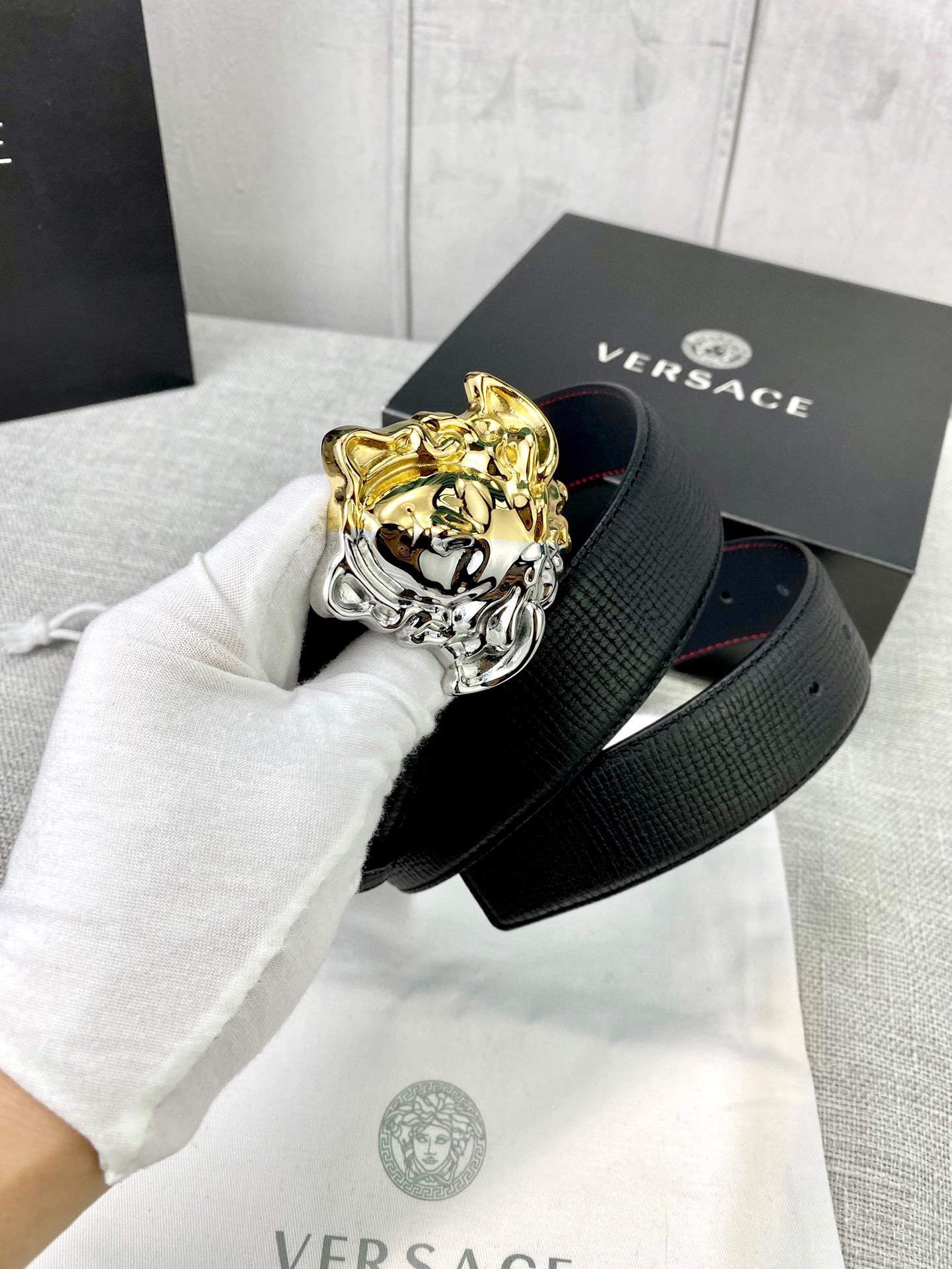 Versace Leather Belts 1:1 Mirror Version