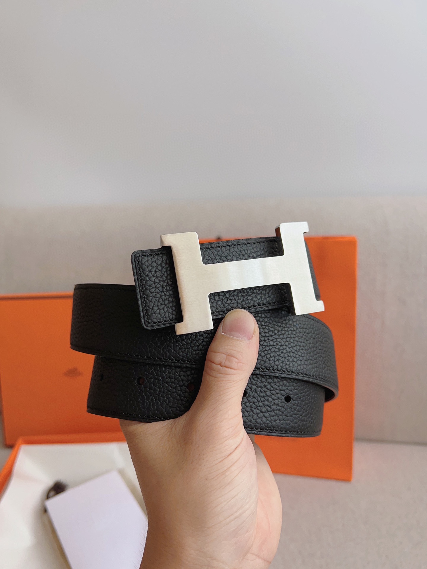Hermes Leather Belts 1:1 Mirror Version