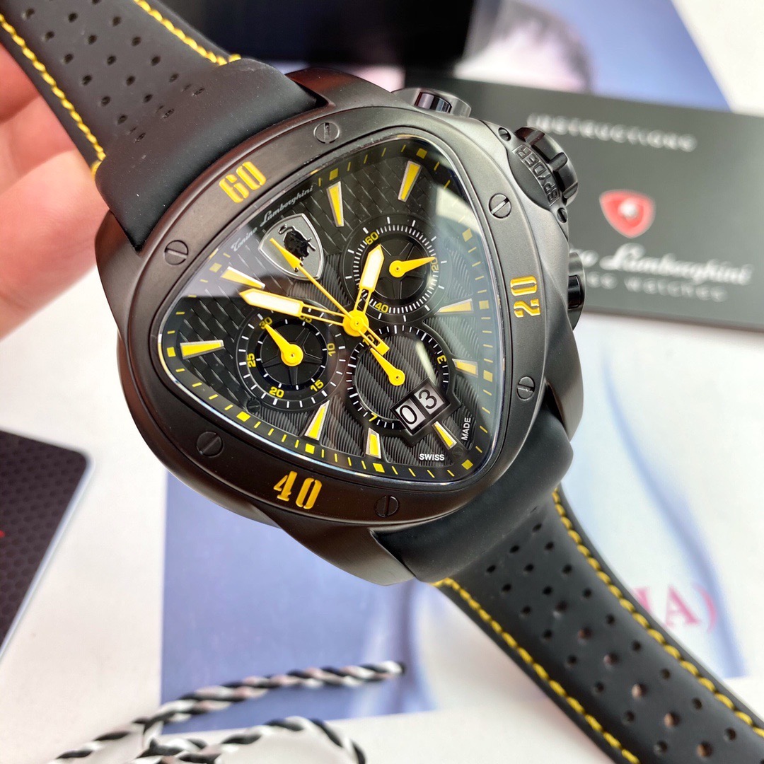 Tonino Lamborghini New Spyder Chronograph Yellow / Black