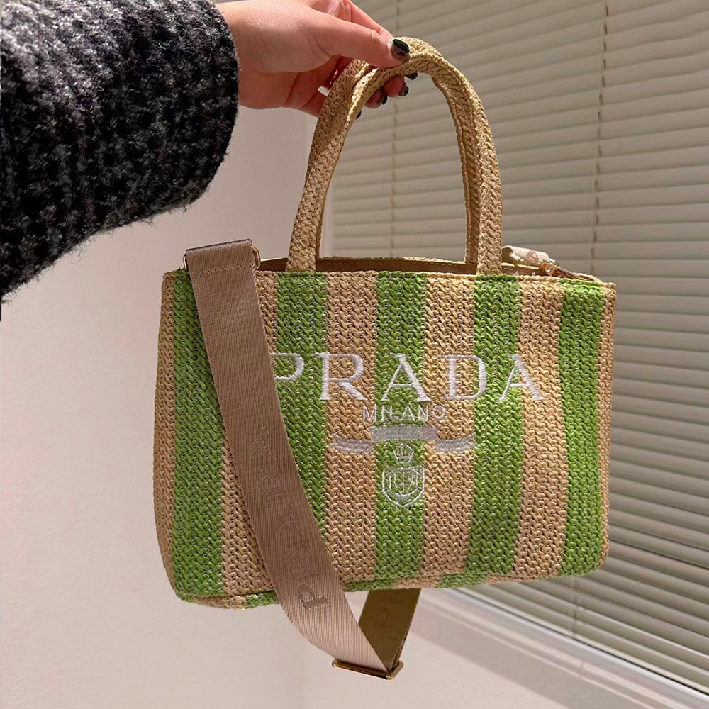 Prada Crochet Handbag Tote Bag（Replica）
