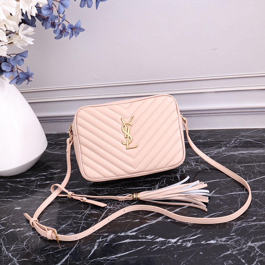 Saint Laurent YSL Square Tassel Camera Shoulder Bag(Replica)