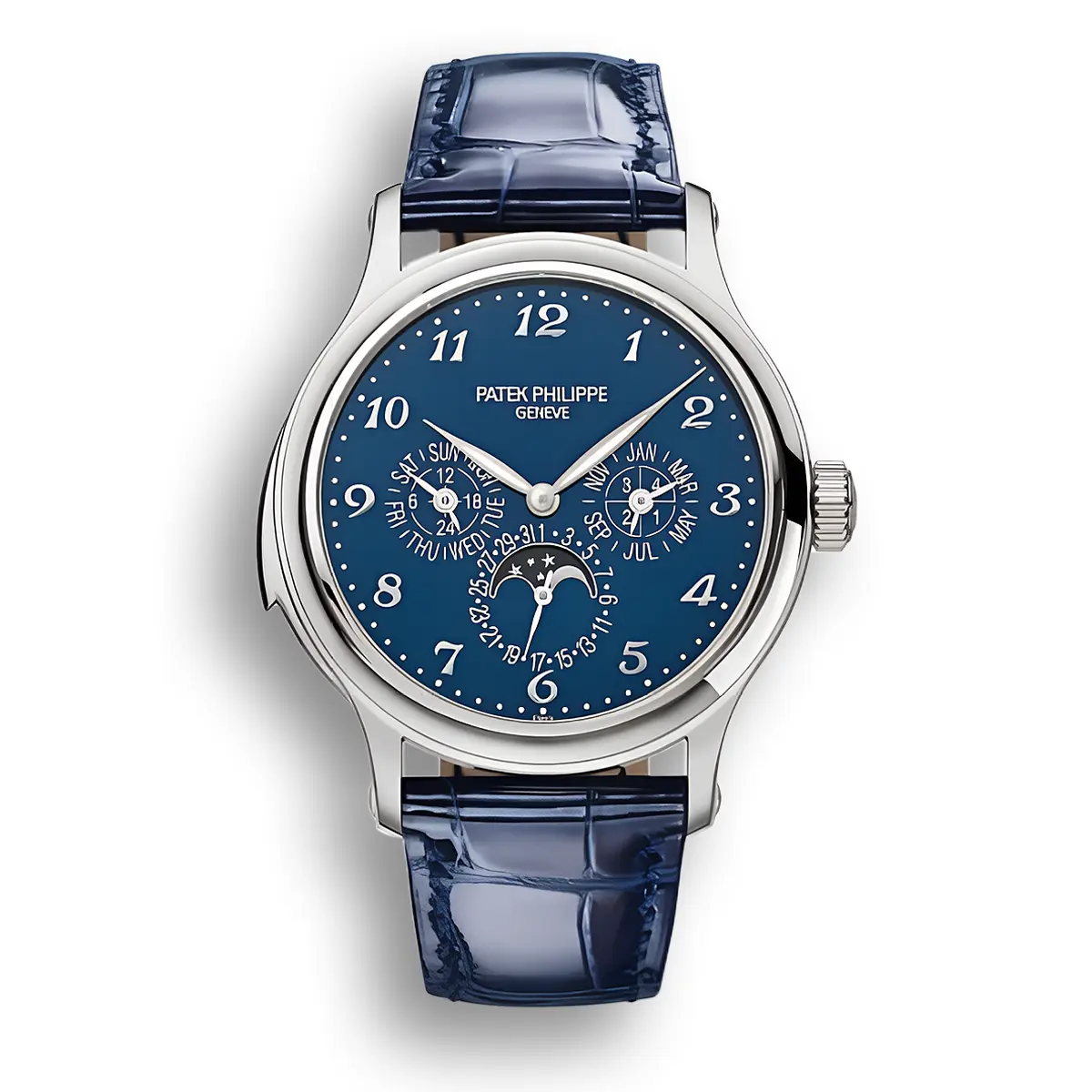 Minute Repeater, Perpetual Calendar 42 mm,White gold,5374G-001