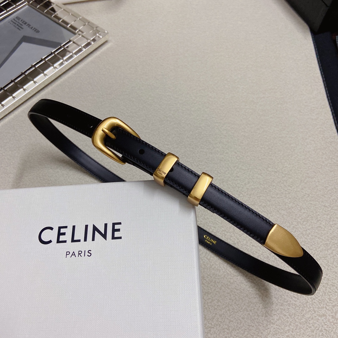 Celine Leather Belts 1:1 Mirror Version