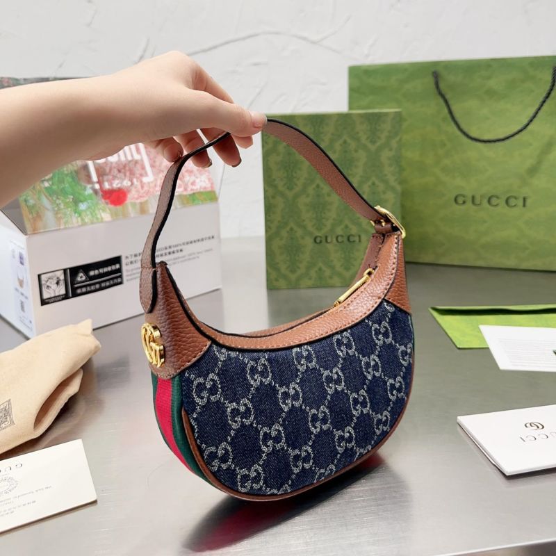 Gucci Ophidia Canvas&Leather Shoulder  Bags Handbag (7A Replica)