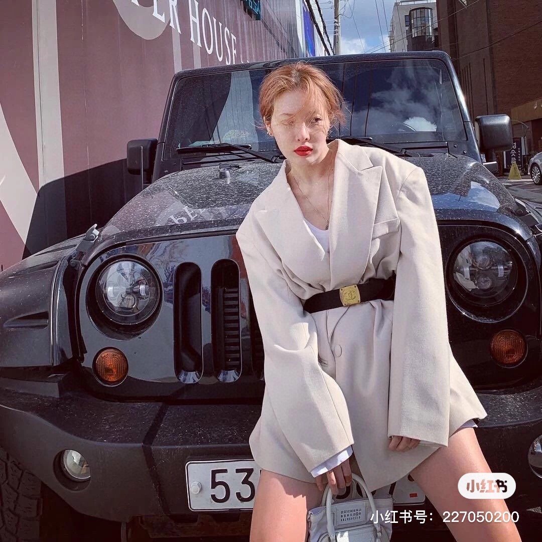 Chanel Belt With Ribbon Buckle Black Women Belt 30MM