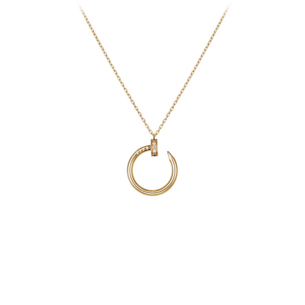Cartier Juste Un Clou Necklace Yellow Gold, Diamonds B7224511