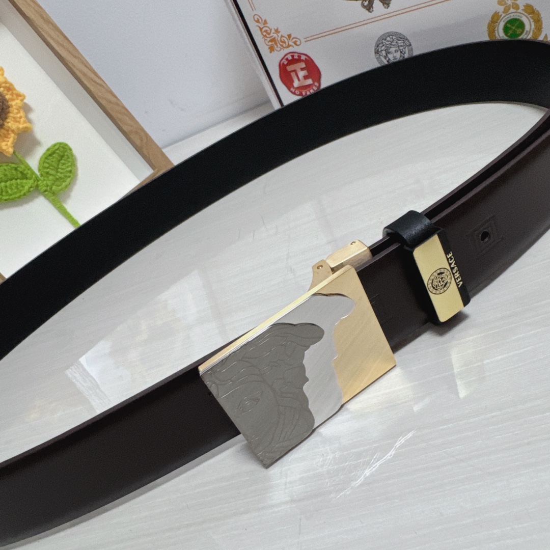 Versace Leather Belts 1:1 Mirror Version