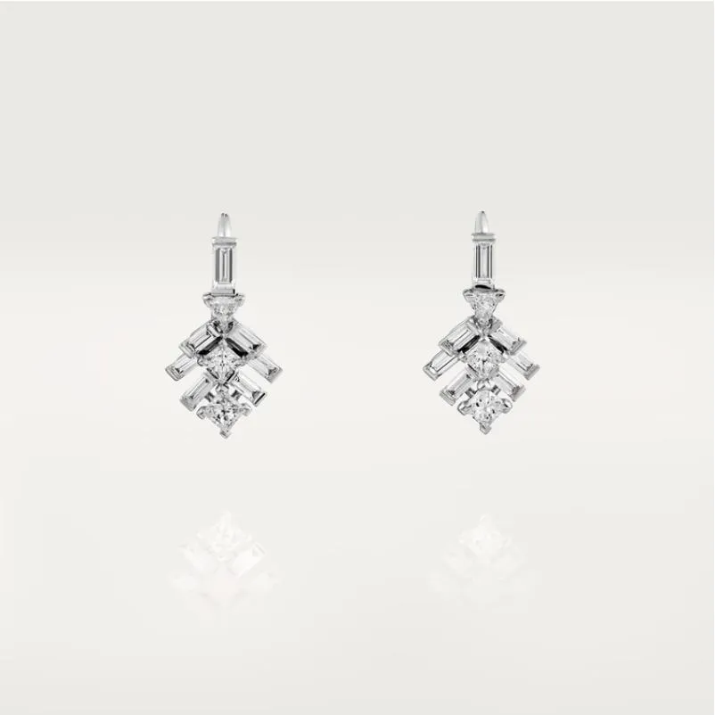Reflection de Cartier Earrings White Gold With Diamonds
