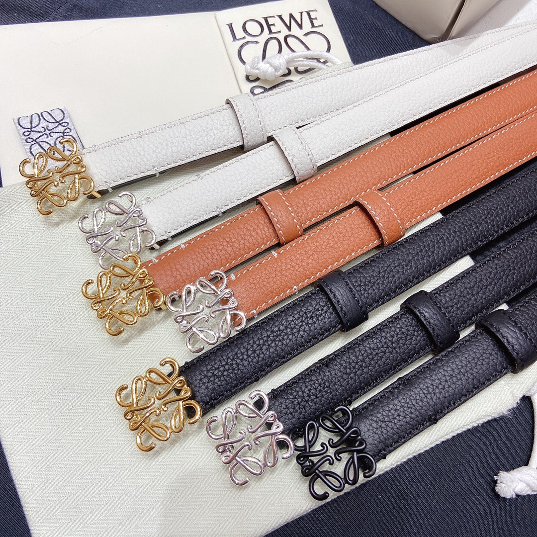 Loewe Leather Belts 1:1 Mirror Version