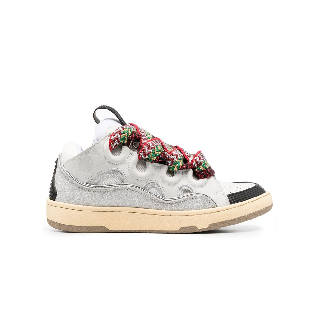 Lanvin LEATHER CURB SNEAKERS(Replica)