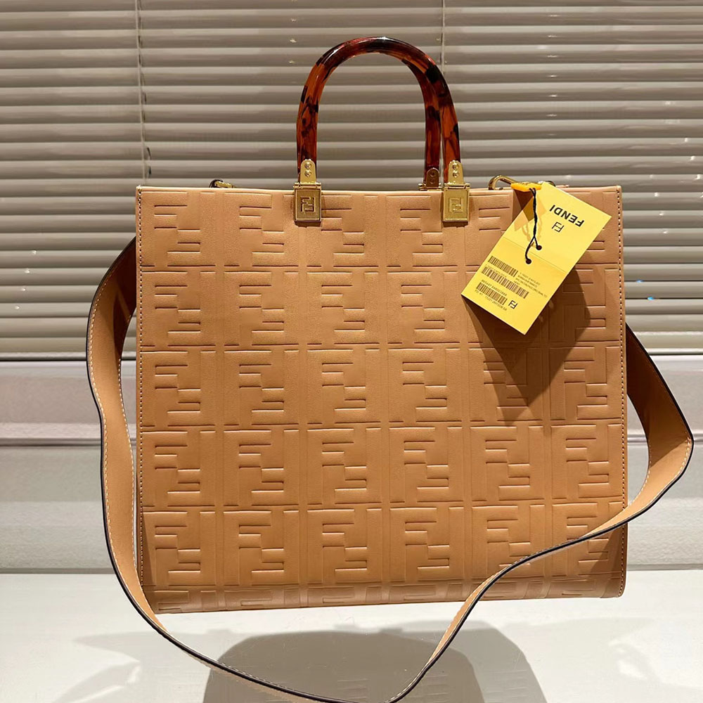 FENDI Sunshine Texture Bag Medium Bag(Replica)