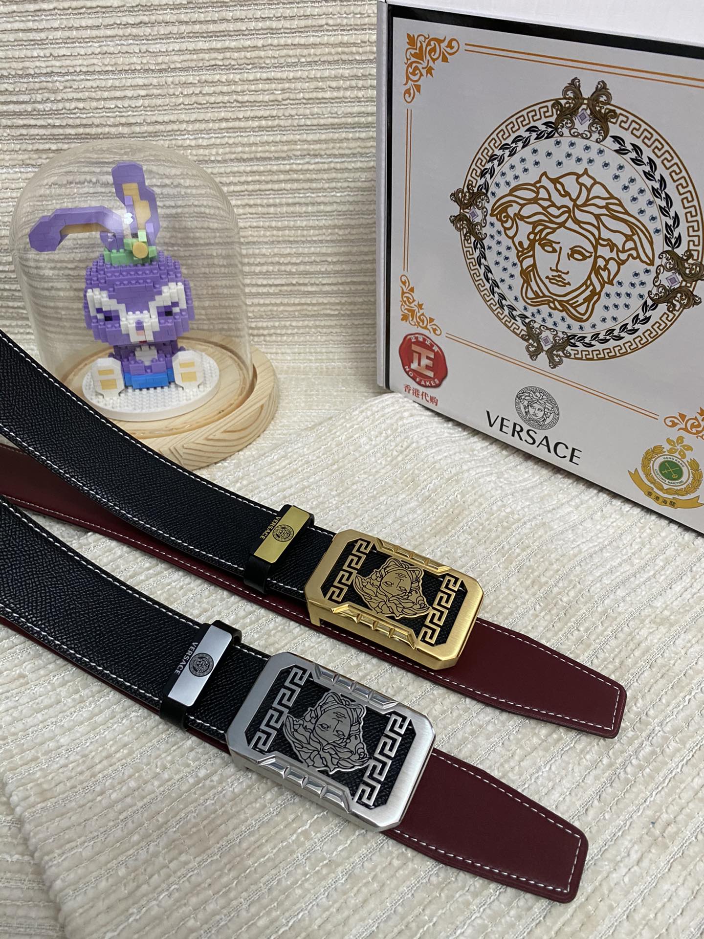 Versace Leather Belts 1:1 Mirror Version