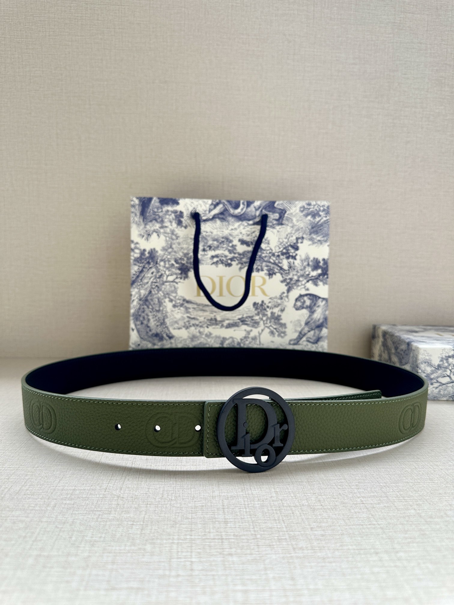 Dior Leather Belts 1:1 Mirror Version