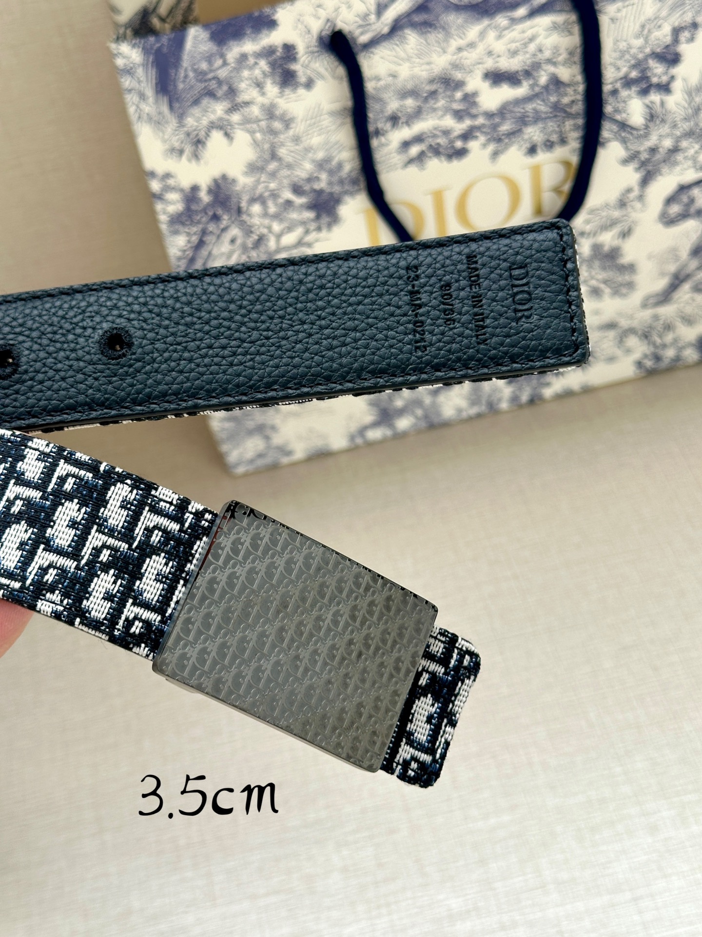 Dior Leather Belts 1:1 Mirror Version