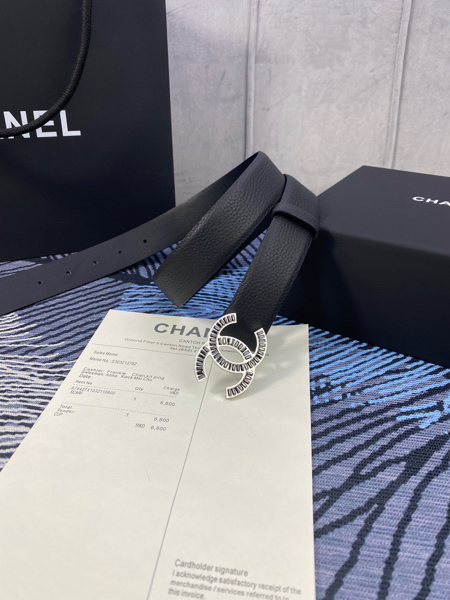 Chanel Leather Belts 1:1 Mirror Version