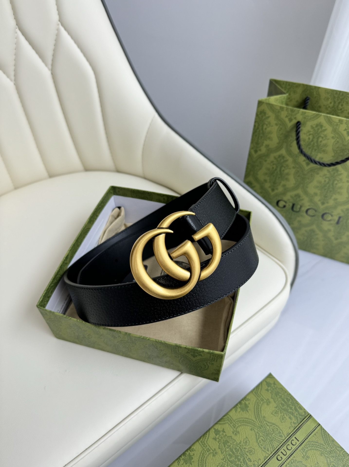 Gucci Leather Belts 1:1 Mirror Version