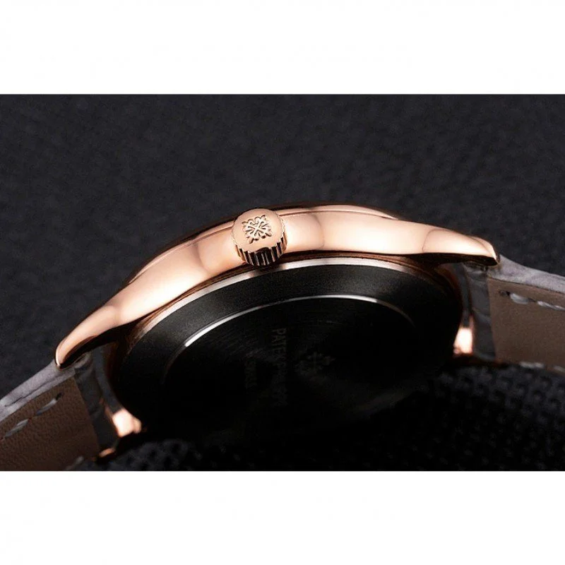 Calatrava Dial Silver 28 mm, Rose Gold Plated
