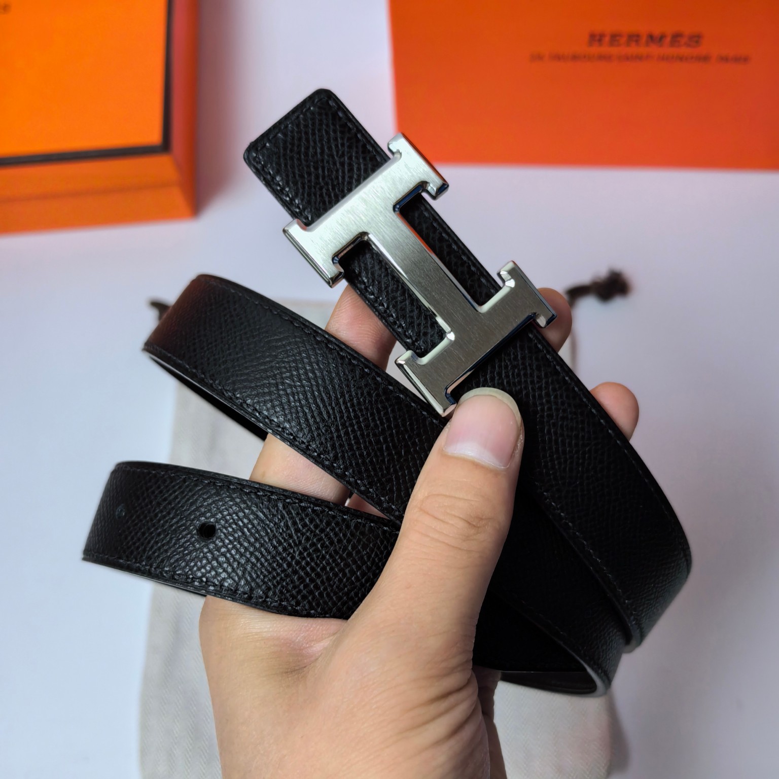 Hermes Leather Belts 1:1 Mirror Version