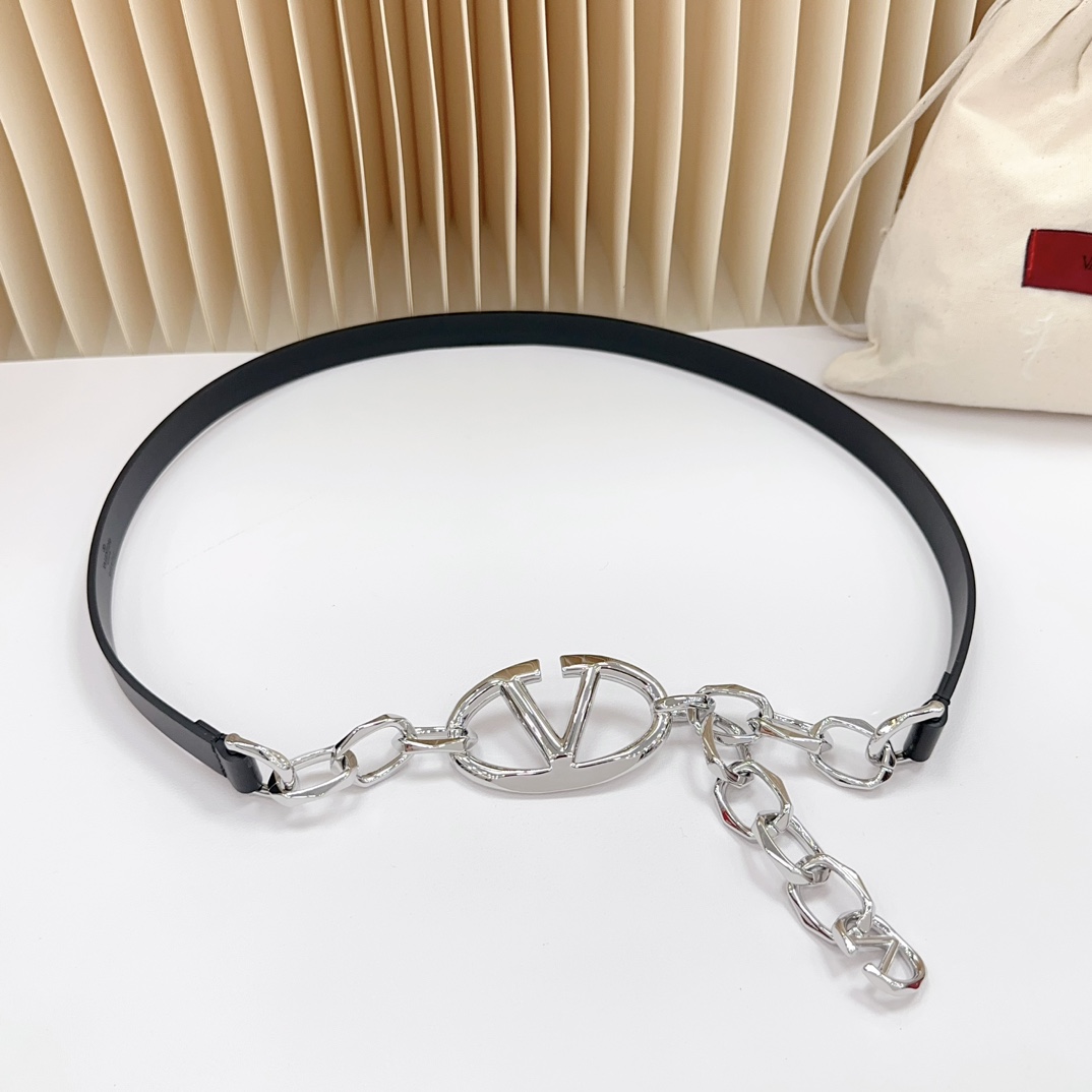 Valentino Leather Belts 1:1 Mirror Version