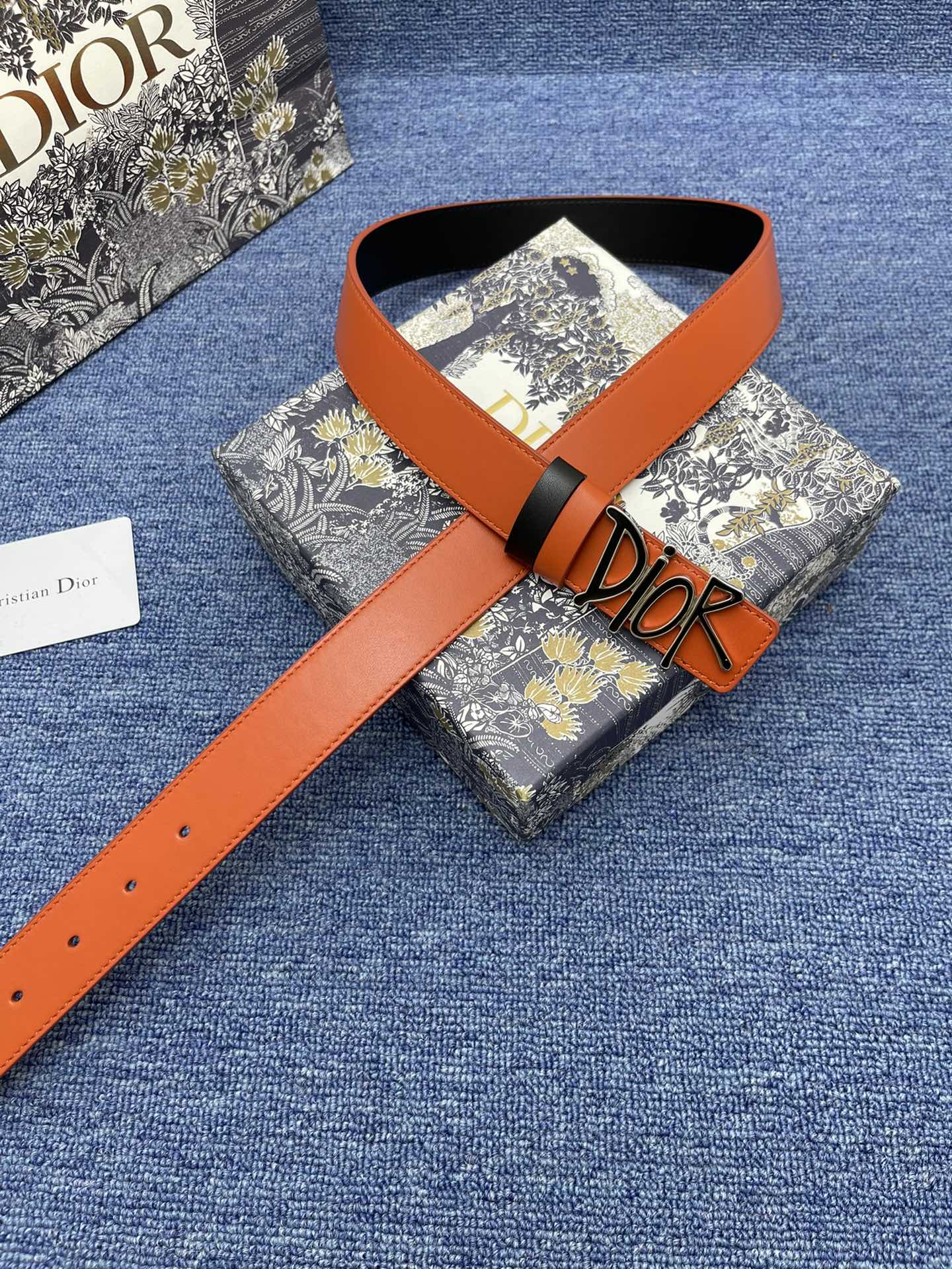Dior Leather Belts 1:1 Mirror Version