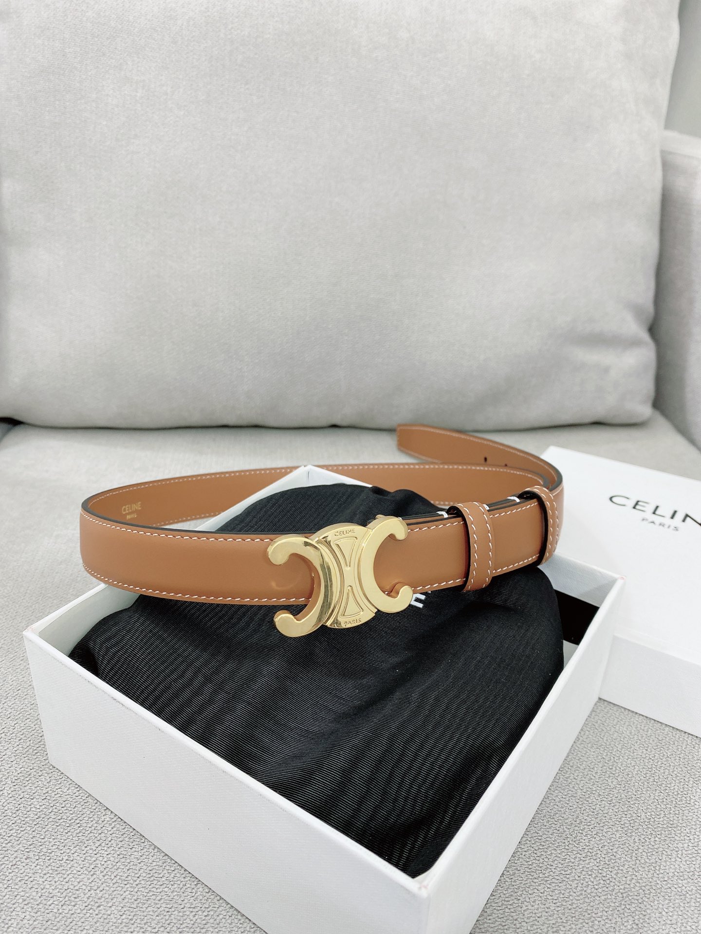 Celine Leather Belts 1:1 Mirror Version