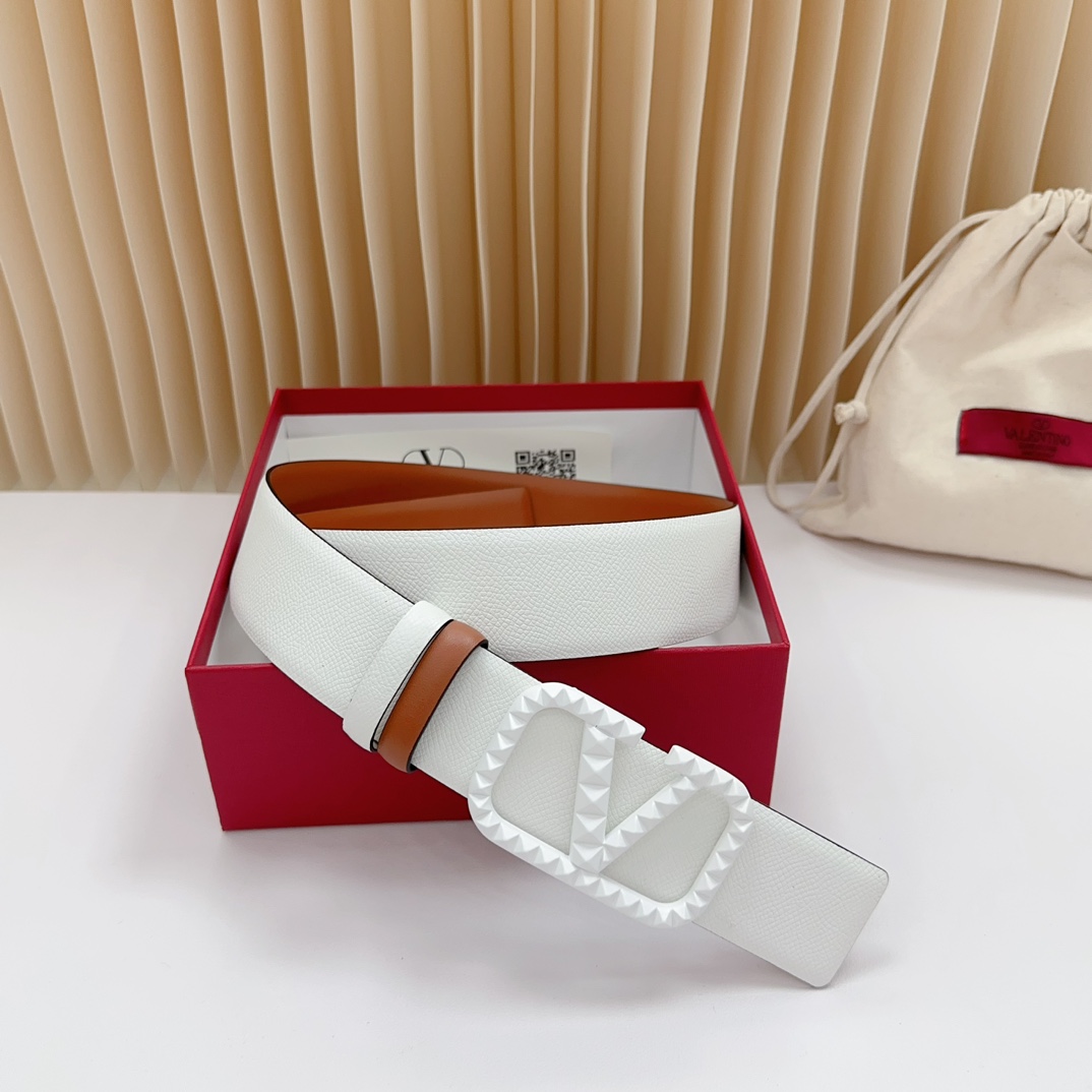 Valentino Leather Belts 1:1 Mirror Version