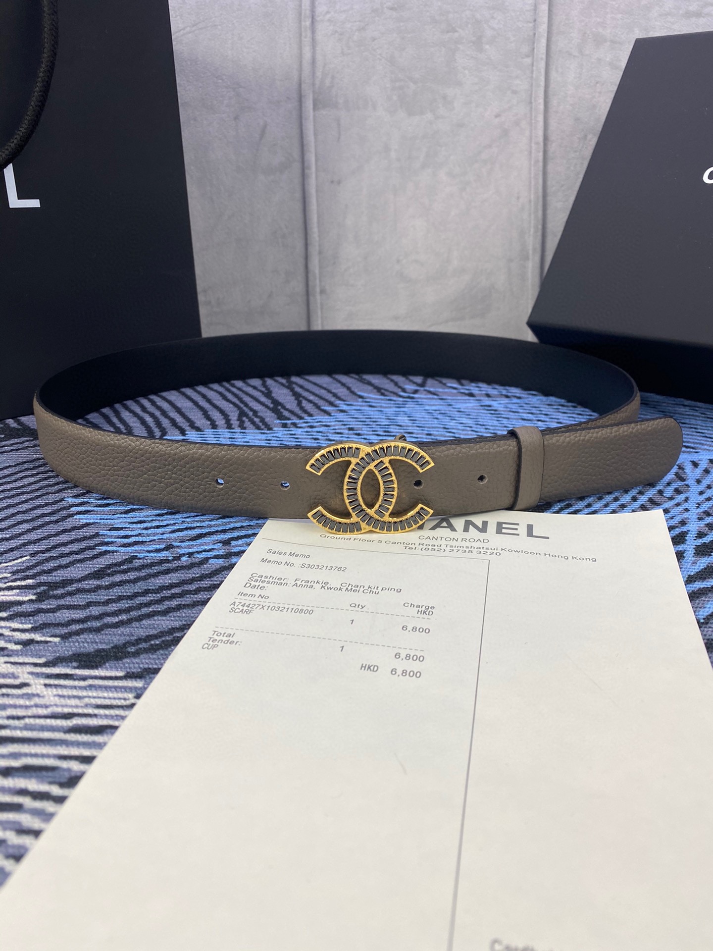 Chanel Leather Belts 1:1 Mirror Version