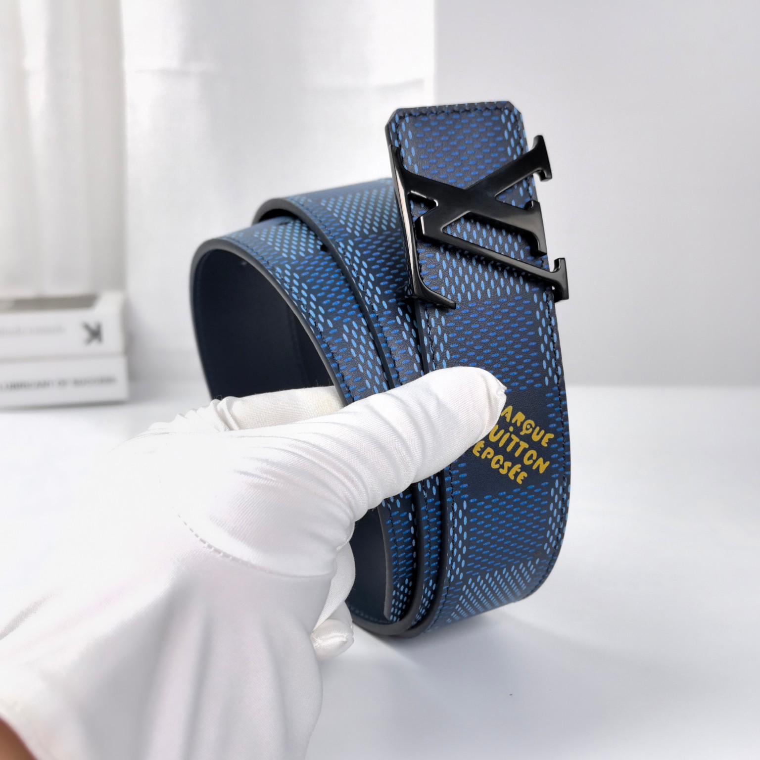 Louis Vuitton LV Leather Belts 1:1 Mirror Version