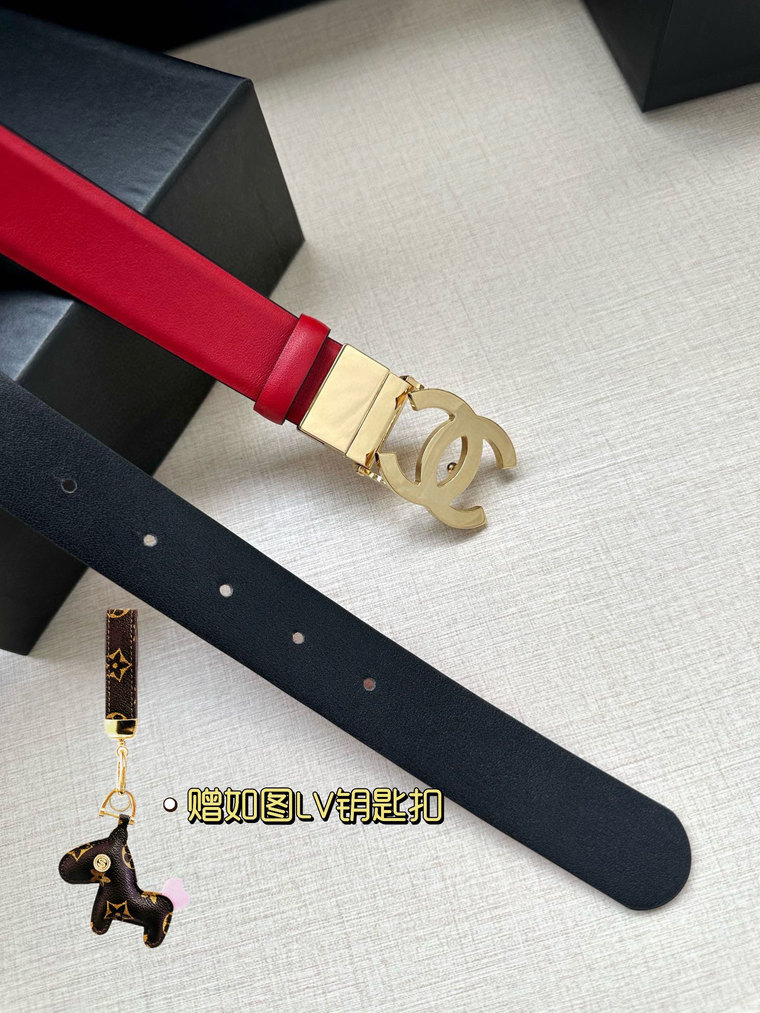 Chanel Leather Belts 1:1 Mirror Version