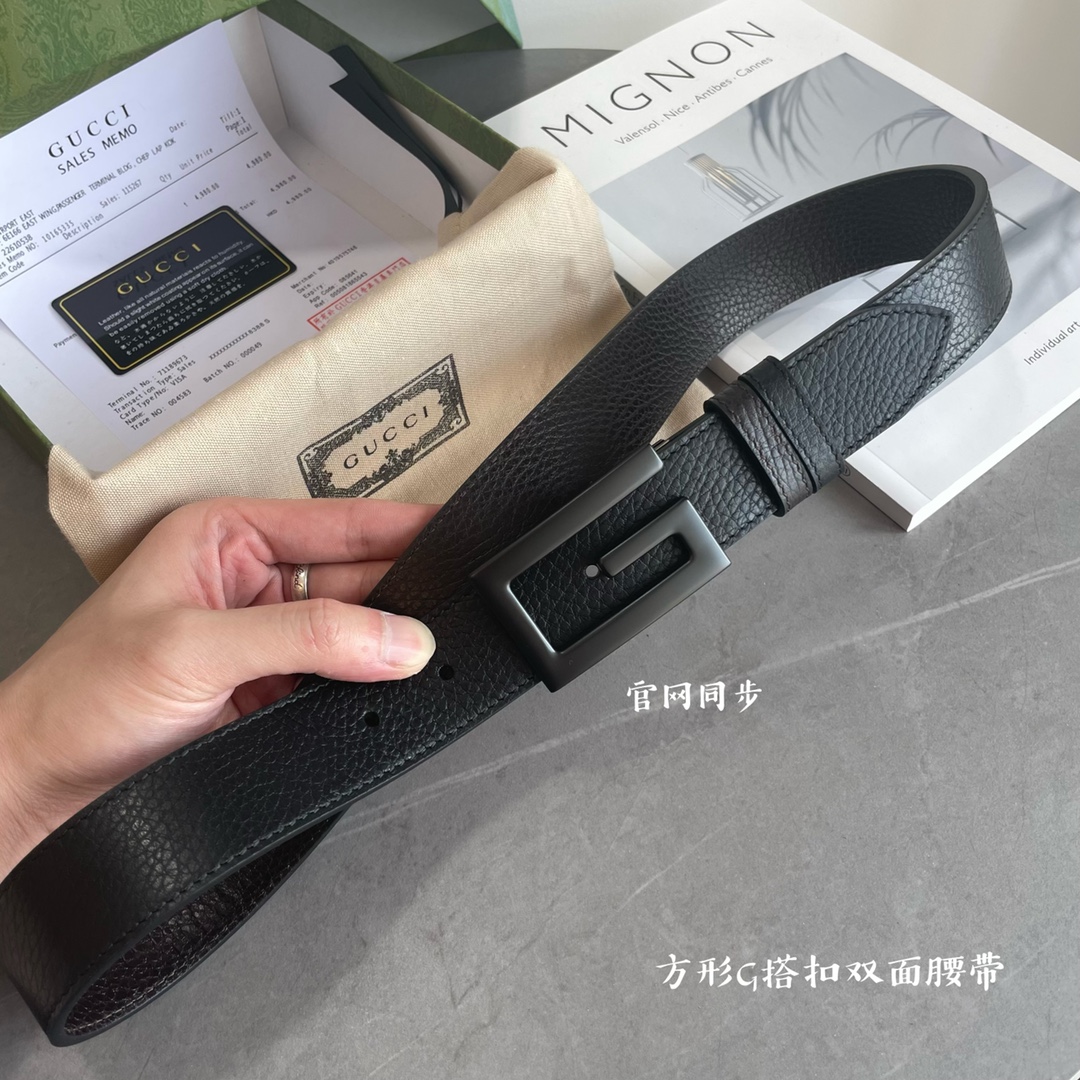 Gucci Leather Belts 1:1 Mirror Version