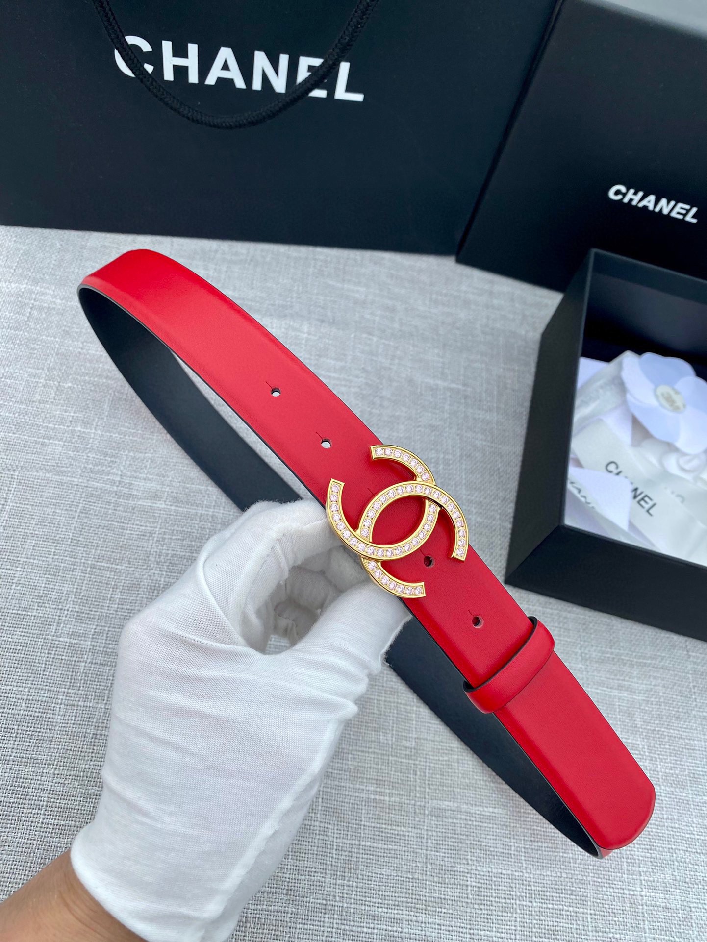 Chanel Leather Belts 1:1 Mirror Version