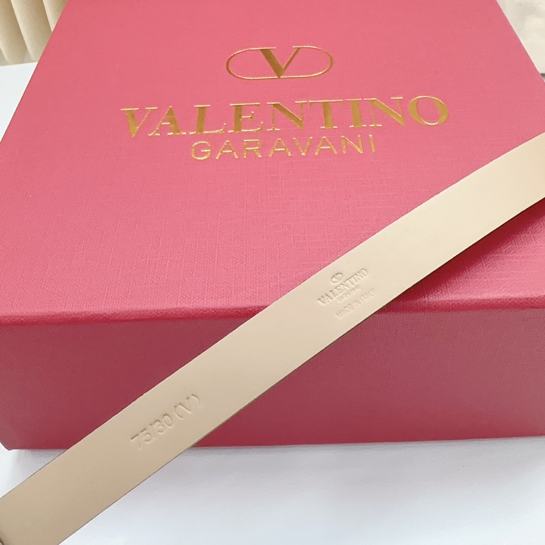 Valentino Leather Belts 1:1 Mirror Version