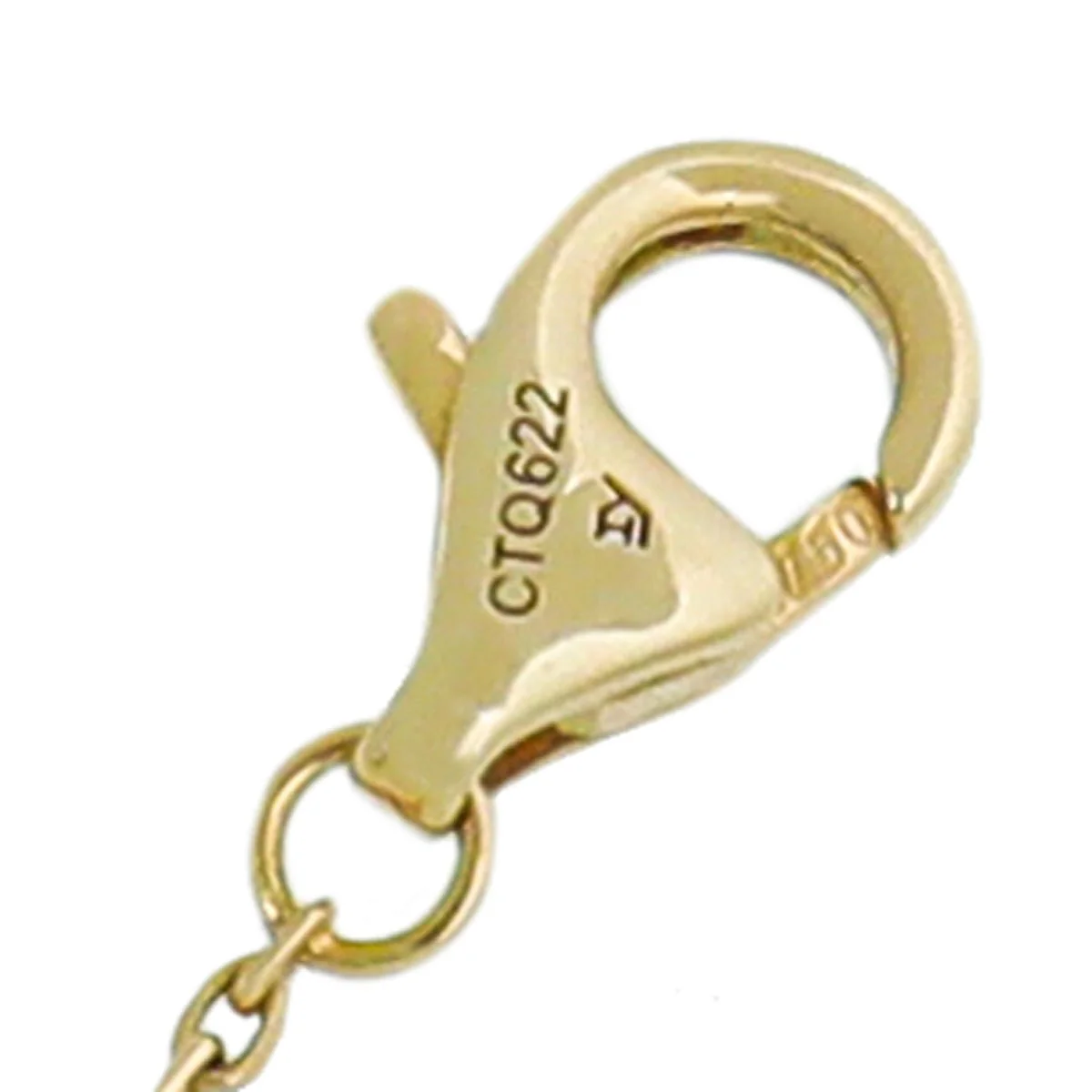 Cartier 18K Yellow Gold Diamond Mop Amulette Bracelet