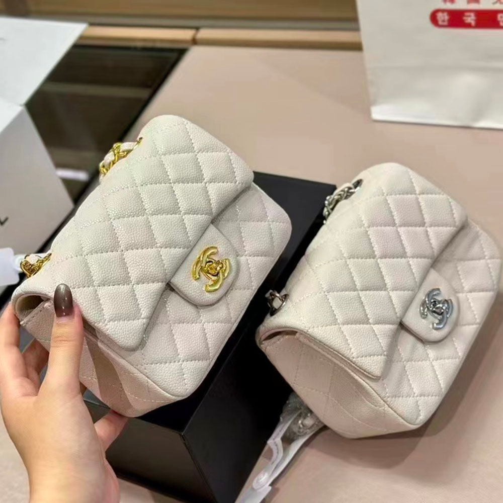 Chanel CF Bag Caviar 17CM Shoulder Bag (Replica)