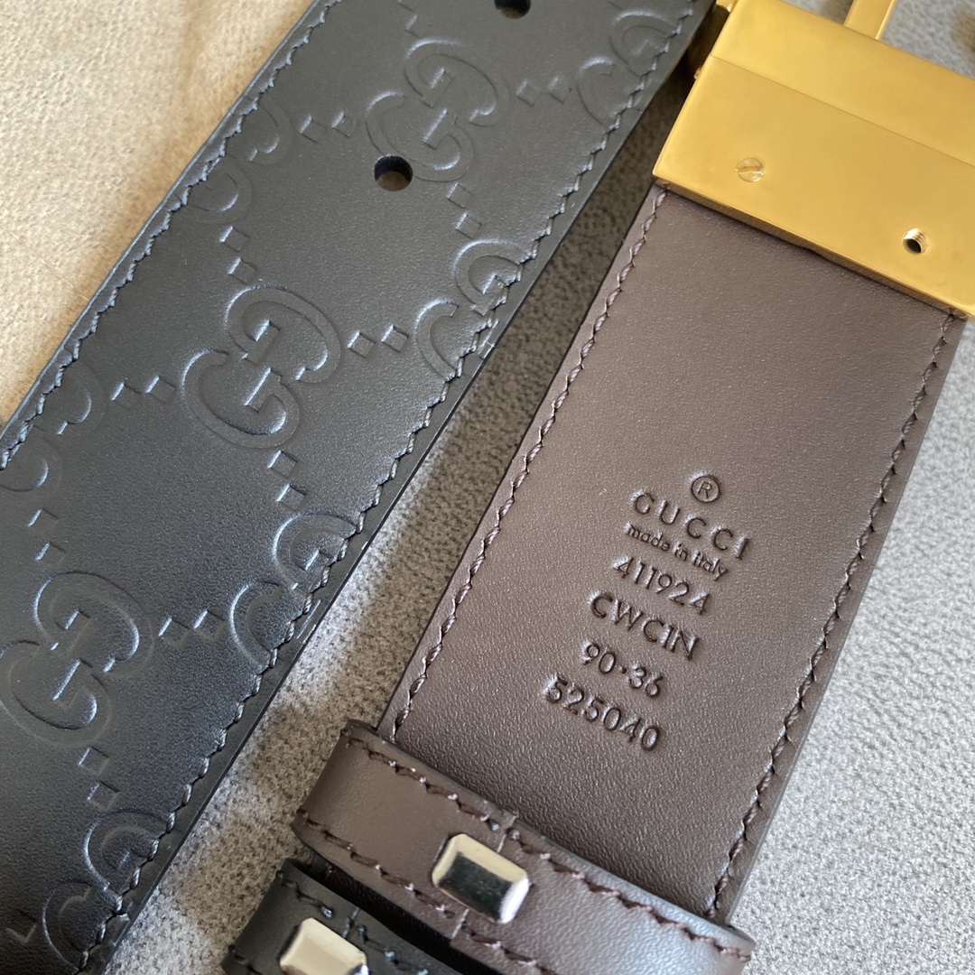 Gucci Leather Belts 1:1 Mirror Version