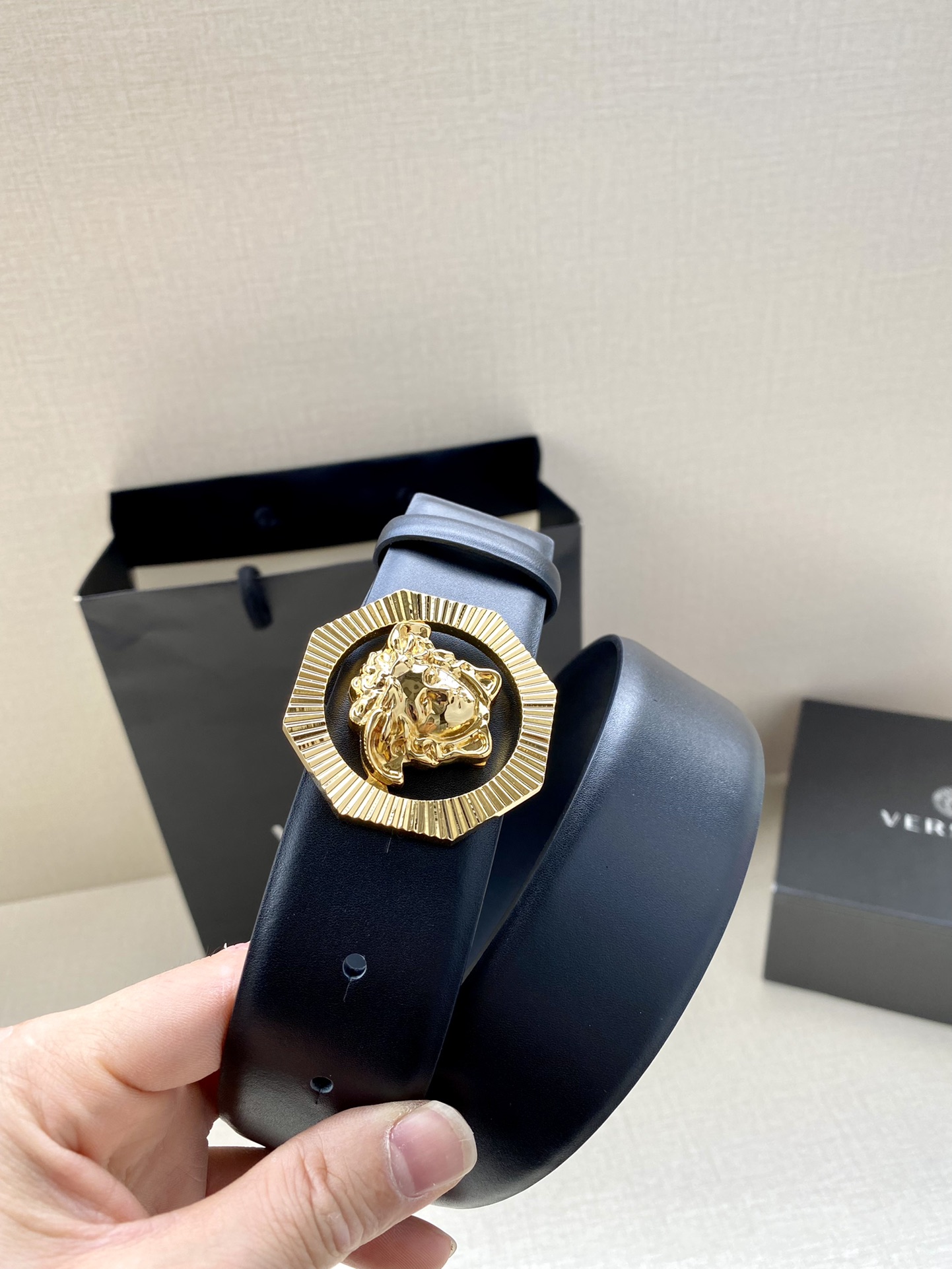 Versace Leather Belts 1:1 Mirror Version